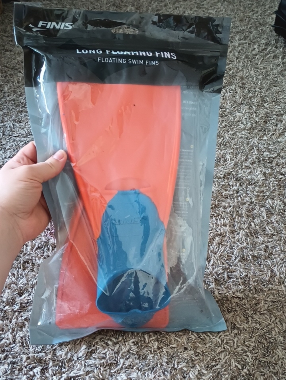 Brand New Finis Long Floating Kids Swim Fins. Size: XXS (11-1 Junior)